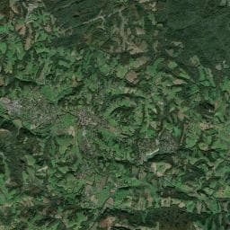 Vue aérienne des environs de Camping Manex
