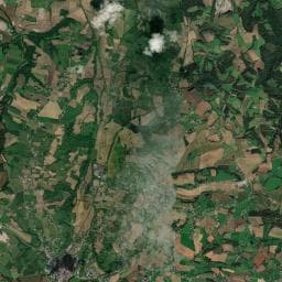 Vue aérienne des environs de Aire de stationnement de Saint-Palais