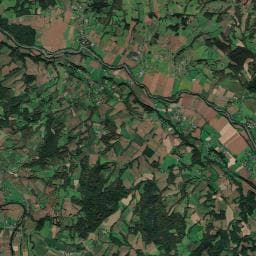 Vue aérienne des environs de Aire de camping-car à Araujuzon