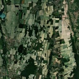 Vue aérienne des environs de Camping La Galotte