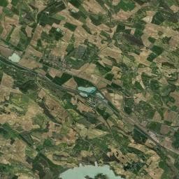Vue aérienne des environs de Aire naturelle du Radel