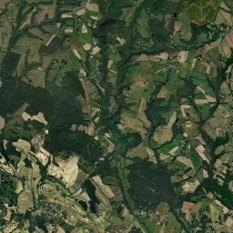 Vue aérienne des environs de CAMPING YELLOH! VILLAGE LE BOUT DU MONDE