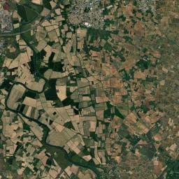 Vue aérienne des environs de SUD LOISIRS