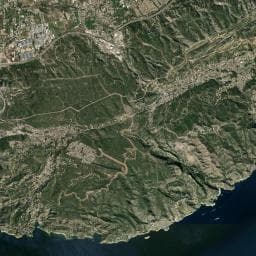 Vue aérienne des environs de Aire de camping-car à Carry-le-Rouet