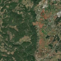Vue aérienne des environs de Aire de Gonfaron