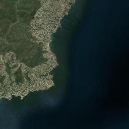 Vue aérienne des environs de Chez Marcel