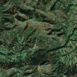 Vue aérienne des environs de Aire de camping-car à Ascain
