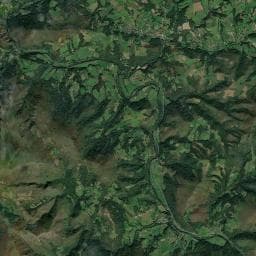 Vue aérienne des environs de Gîte Aterpea