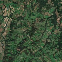 Vue aérienne des environs de Aire de camping-car à Charre