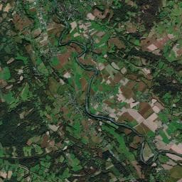 Vue aérienne des environs de Beau Rivage