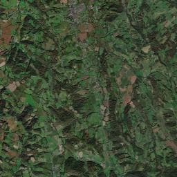 Vue aérienne des environs de Ferme Pakucha