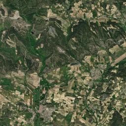 Vue aérienne des environs de Le moulin de Sainte-Anne