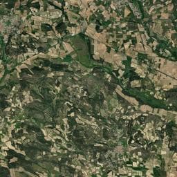 Vue aérienne des environs de Aire de repos à Caunes-Minervois