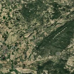 Vue aérienne des environs de Aire de repos à Oupia