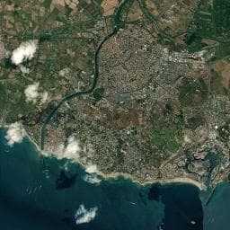Vue aérienne des environs de BLENDIN AGDE