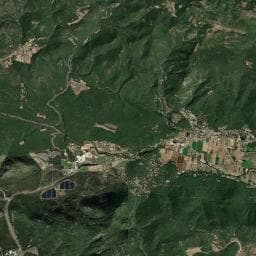 Vue aérienne des environs de Le Latay