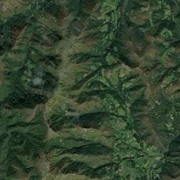 Vue aérienne des environs de Camping à Irouléguy