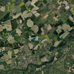 Vue aérienne des environs de AIRE D'ETAPE CAMPING CAR PARK
