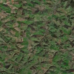 Vue aérienne des environs de Camping Vue Pyrénées
