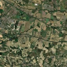 Vue aérienne des environs de Aire de Montréal