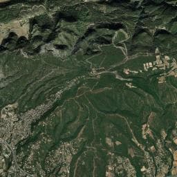 Vue aérienne des environs de Camping de Ceyreste
