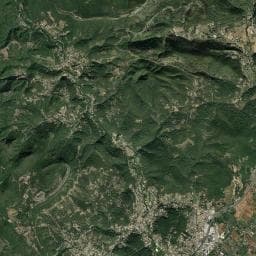 Vue aérienne des environs de Les Tomasses