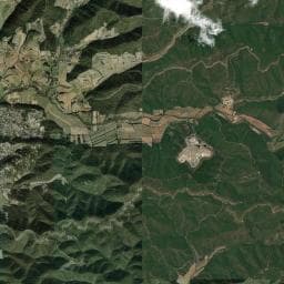 Vue aérienne des environs de Le Defends
