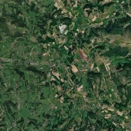 Vue aérienne des environs de La Paix des Champs