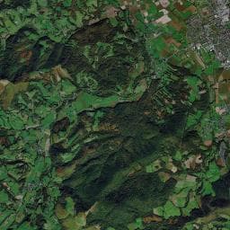Vue aérienne des environs de Camping Pyrénées Nature