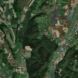 Vue aérienne des environs de AIRE POUR CAMPING-CARS - FERME VIVES