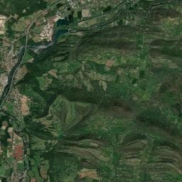 Vue aérienne des environs de Aire de camping-car à Boussens