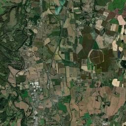 Vue aérienne des environs de Le Canteraines