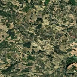 Vue aérienne des environs de Camping à la ferme Les Brugues