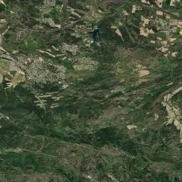 Vue aérienne des environs de Parking nuit — Monze