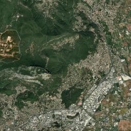 Vue aérienne des environs de Camping à Solliès-Pont