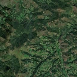 Vue aérienne des environs de Refugio Pablo