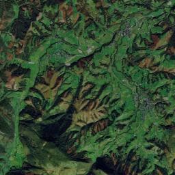 Vue aérienne des environs de Aire de repos à Ance Féas