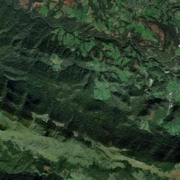 Vue aérienne des environs de Aire Naturelle de camping du Val Eveillé