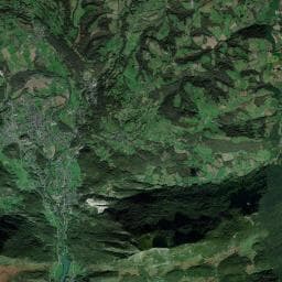 Vue aérienne des environs de Camping Le Rey
