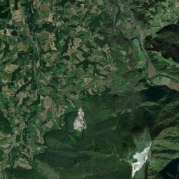 Vue aérienne des environs de Aire de camping-cars de Lestelle-Bétharram