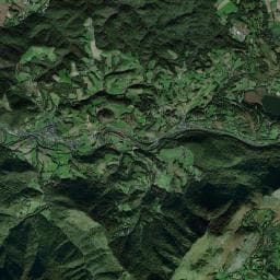 Vue aérienne des environs de Camping A l'ombre des tilleuls