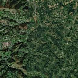 Vue aérienne des environs de AIRE NATURELLE "LE CERF VOLANT"