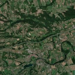 Vue aérienne des environs de Camping Midi-Pyrénées