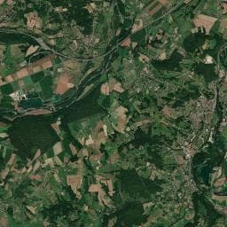 Vue aérienne des environs de Aire du péage de Lestelle Nord