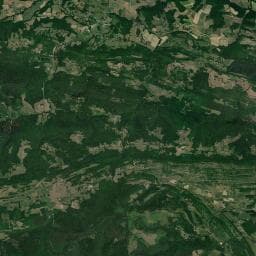 Vue aérienne des environs de LE NOMADE'S LAND