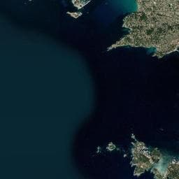 Vue aérienne des environs de YMCA Centre Azur