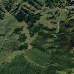 Vue aérienne des environs de Aire naturelle de camping-cars Etxola