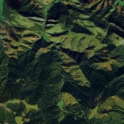 Vue aérienne des environs de Bivouac à Lourdios-Ichère