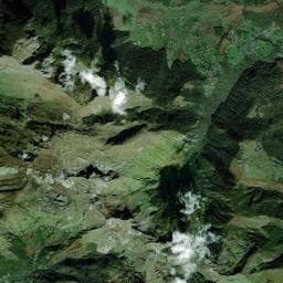 Vue aérienne des environs de Cabane Les Bordes