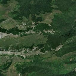 Vue aérienne des environs de Cabane du Houn de Jaüt